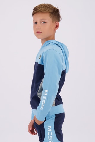 Sweater met Capuchon Malpu - Blauw - Blauw en grijs