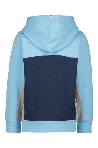 Sweater met Capuchon Malpu - Blauw - Blauw en grijs