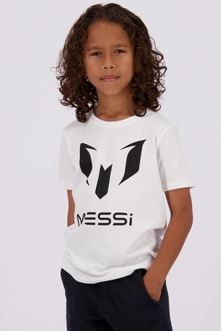 T-shirt Miassi - Wit - Wit en zwart