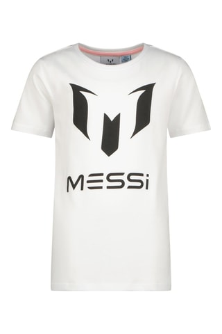 T-shirt Miassi - Wit - Wit en zwart