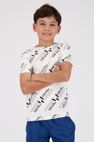 T-shirt Jesoi - Wit - Wit en zwart