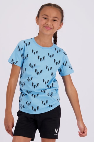 T-shirt Neron - Blauw - Zwart en blauw