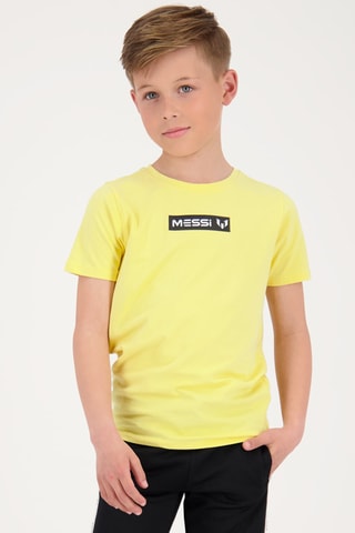 T-shirt Jimenez - Geel - Wit, zwart en geel