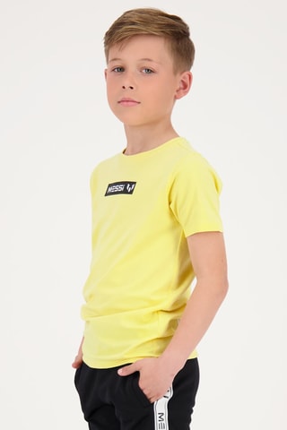 T-shirt Jimenez - Geel - Wit, zwart en geel