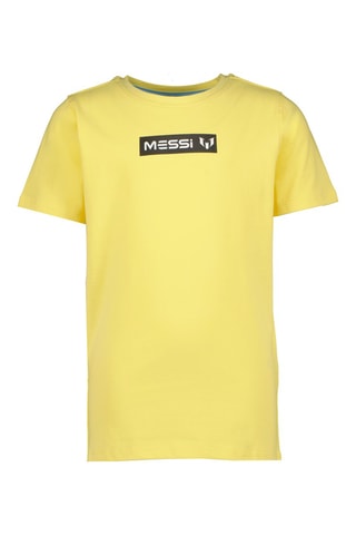 T-shirt Jimenez - Geel - Wit, zwart en geel