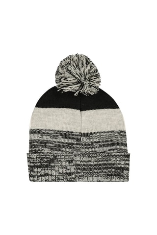 Muts met Pompon Vaso  - Zwart - Wit, zwart en grijs