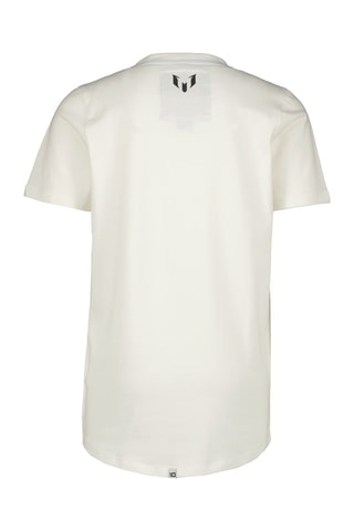 T-shirt Huaco - Wit - Wit, zwart en blauw
