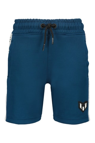 Short Rolon - Petrolblauw - Wit, zwart en blauw