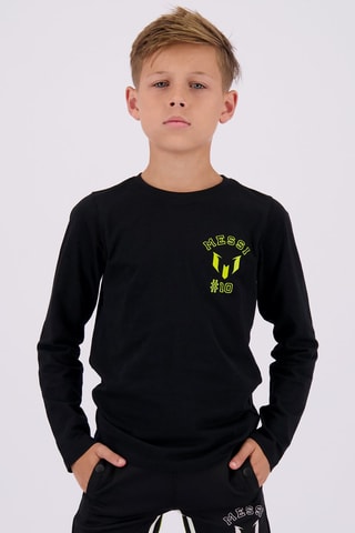 T-shirt Jiquel - Zwart - Zwart en geel