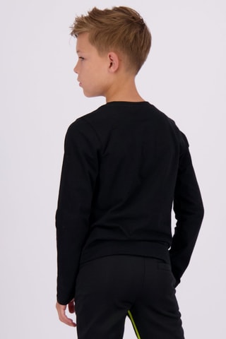 T-shirt Jiquel - Zwart - Zwart en geel
