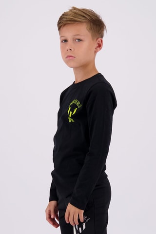 T-shirt Jiquel - Zwart - Zwart en geel