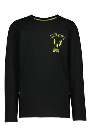 T-shirt Jiquel - Zwart - Zwart en geel