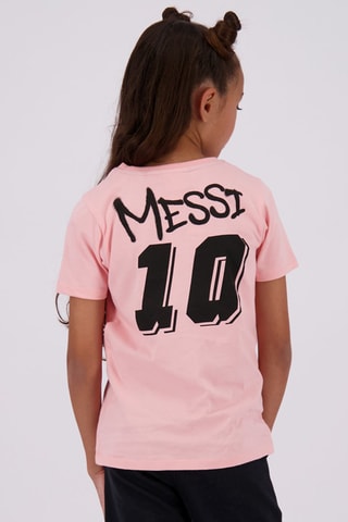T-shirt Ten - Roze - Zwart en roze