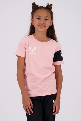 T-shirt Captain -  Roze - Wit, zwart en roze
