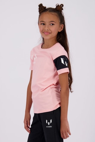 T-shirt Captain -  Roze - Wit, zwart en roze