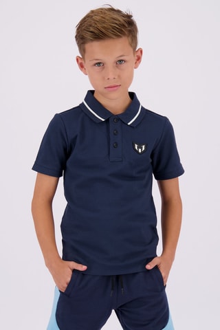 Polo Coton - Marineblauw - Blauw