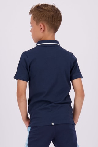 Polo Coton - Marineblauw - Blauw