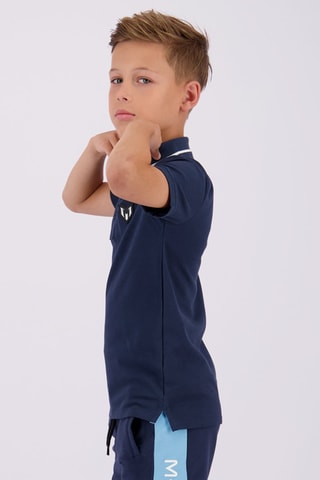 Polo Coton - Marineblauw - Blauw