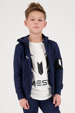 Sweater met Capuchon Rosario - Marineblauw - Blauw, zwart en wit