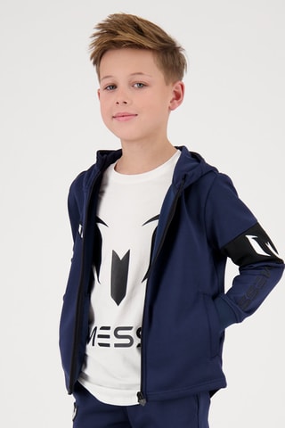 Sweater met Capuchon Rosario - Marineblauw - Blauw, zwart en wit
