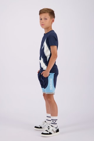 T-shirt Huaco - Marineblauw - Wit en blauw