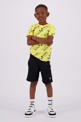 T-shirt Jesoi - Geel - Zwart en geel