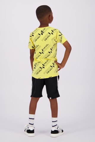 T-shirt Jesoi - Geel - Zwart en geel