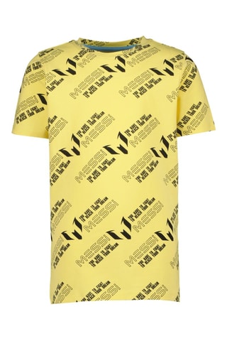 T-shirt Jesoi - Geel - Zwart en geel