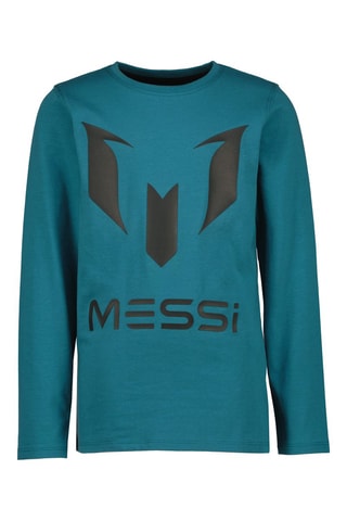 T-shirt Jueno - Turquoise - Zwart en blauw