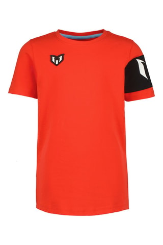 T-shirt Junin- Rood - Wit, zwart en rood