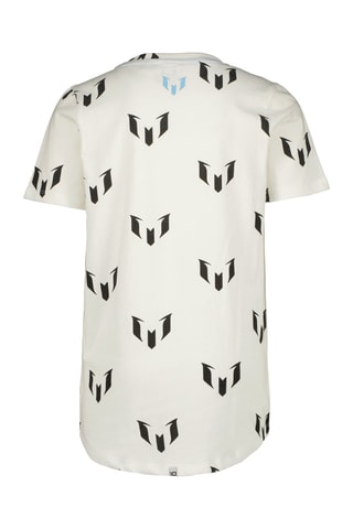 T-shirt Garre - Wit - Wit en zwart