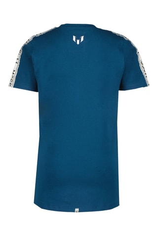 T-shirt Jaboti - Petrolblauw - Wit, zwart en blauw