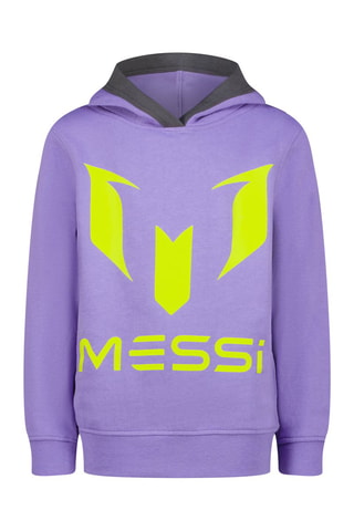 Sweater met Capuchon Messi- Paars - Paars