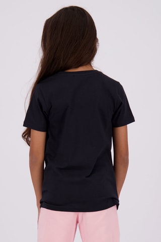 T-shirt Miassi - Zwart - Roze en zwart