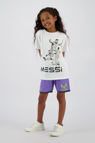 T-shirt Messi - Wit - Wit