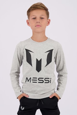 T-shirt Juneo - Gemêleerd Grijs - Zwart en grijs