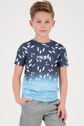 T-shirt Lobos - Blauw - Wit en blauw
