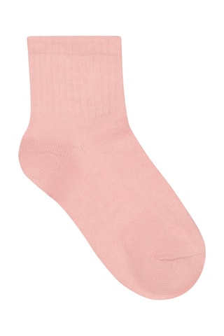 6 Paar Enkelsokken - Roze