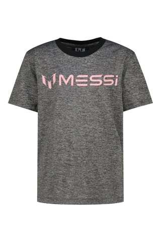 T-shirt en Short - Gemêleerd Donkergrijs en Zwart - Roze