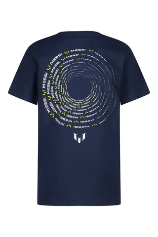 T-shirt Messi - Marineblauw - Wit en blauw