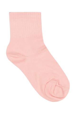6 Paar Enkelsokken - Roze