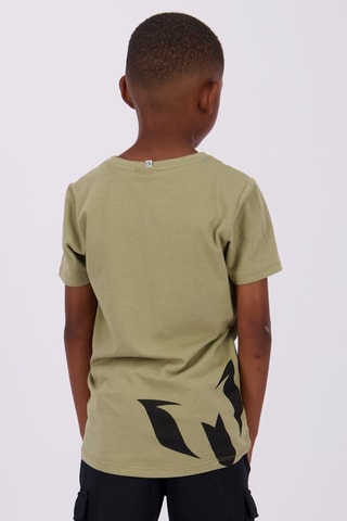 T-shirt Heve - Groen - Zwart en groen