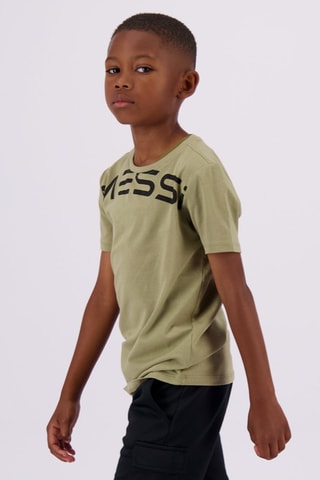 T-shirt Heve - Groen - Zwart en groen
