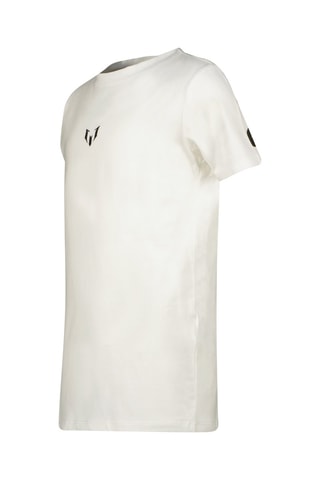 T-shirt - Wit - Wit en zwart