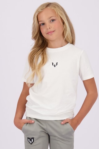 T-shirt - Wit - Wit en zwart