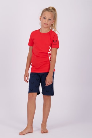 Pyjama Ville - Blauw en Rood - Rood en blauw