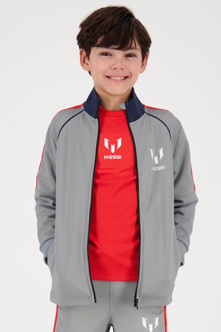 Sweater Trelew - Grijs - Rood, blauw en grijs