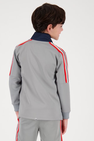Sweater Trelew - Grijs - Rood, blauw en grijs