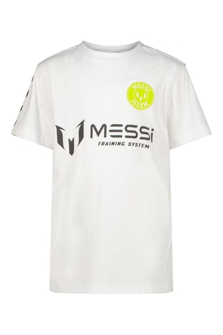T-shirt Messi - Wit - Wit