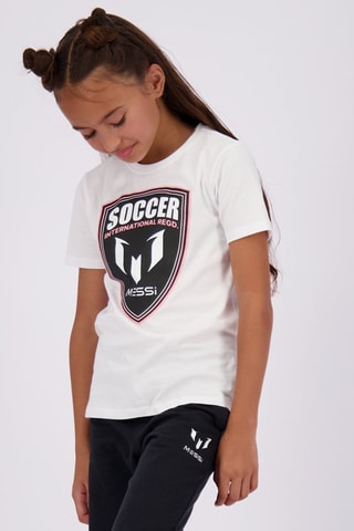 T-shirt Shield - Wit - Wit, zwart en roze